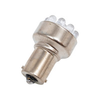 Светодиодная лампа KRAFT P21W BA15s 12/24v White 12 LEDs KT 700063