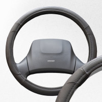 Оплетка SKYWAY Art-2 L серая экокожа S01102356
