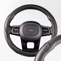 Оплетка SKYWAY Combo-7 M Черная экокожа S01102298