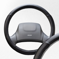 Оплетка SKYWAY Combo-7 L Черная экокожа S01102302