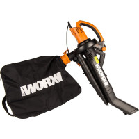 Воздуходув/садовый пылесос WORX 3000Вт, 335 км/ч, 10м3/мин WG505E