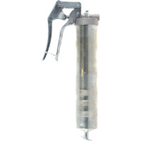 Плунжерный шприц для густой смазки 500 мл, под картридж, пистолетный, для одной руки DolleX GG-501