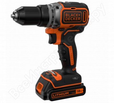 Black&Decker дрель-шуруповерт бесщеточная bl186kb
