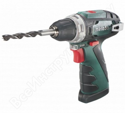 Metabo акк.винт powermaxx bs картон, без ЗУ и акб 600079890 поставляется без аккумуляторов