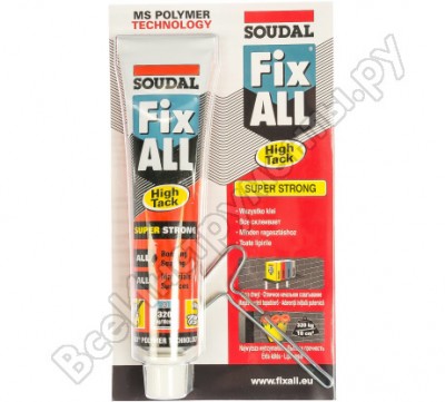 Soudal фикс алл ht белый 122392