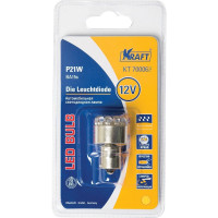 Светодиодная лампа KRAFT P21W BA15s 12/24v Yellow 12 LEDs 1шт. KT 700062