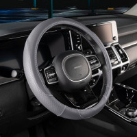 Оплетка SKYWAY Art-4 M серая экокожа S01102313