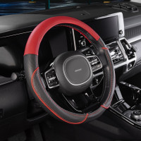 Оплетка SKYWAY Combo-4 M Черно/Красная экокожа S01102394