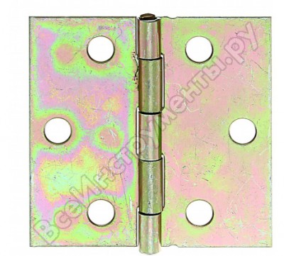 Gah alberts петля карточная квадратная. 51x51мм, 2шт., 346287