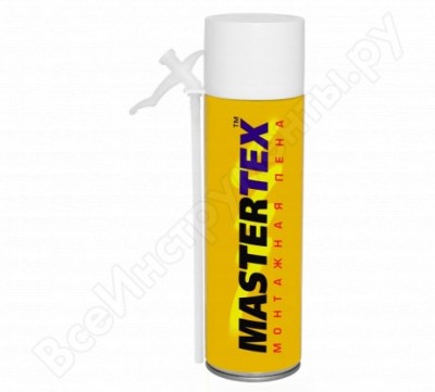 Masterteks пена монтажная mastertex 500 мл 12 53445