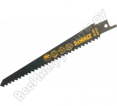 Dewalt пол.саб.hcs дер. 152х4.2мм s611d 5шт dt2362