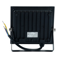 Прожектор светодиодный 2835 SMD SAFFIT 50W 6400K AC220V/50Hz IP65, черный в компактном корпусе, SFL90-50 55066