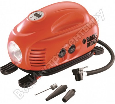 Black&Decker автомобильный компрессор 12в asi200