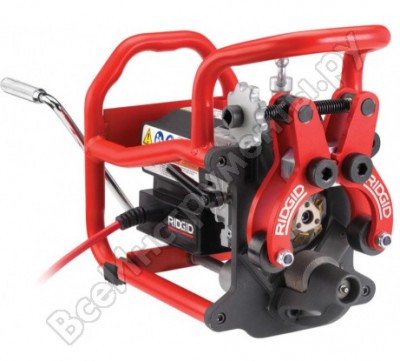 Ridgid переносной фаскосниматель модель ridgid b-500 в комплекте с ножами для снятия фаски на угол 37,5 градусов 230в 49303