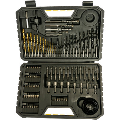 Stanley набор сверл, коронок и бит 100шт sta7205