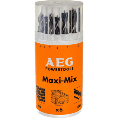 Набор сверл AEG Maximix 4932359415