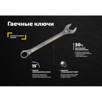Inforce Комбинированный ключ 22 мм 06-05-22