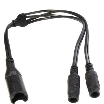 Optimate O35 - Y-двойник, SAE коннктор -> 2 x DC выход 5.5x2.5mm O35