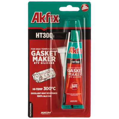 Термостойкий силиконовый герметик Akfix HT300 SA215