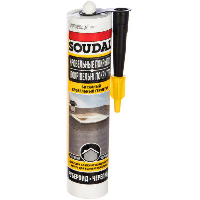 Soudal битумный кровельный герметик 118299