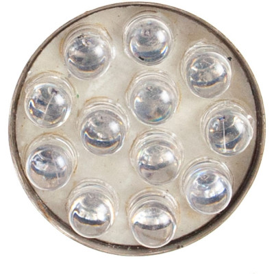 KRAFT Светодиодная лампа P21W BA15s 12/24v Yellow 12 LEDs 1шт. KT 700062
