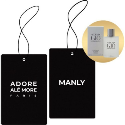 Автомобильный ароматизатор Rekzit ADORE ALE MORE MANLY POUR HOMME 950 10