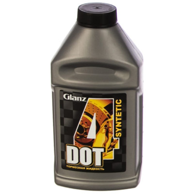 Glanz Тормозная жидкость DOT-4 455гр. GL-201