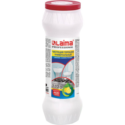 LAIMA Чистящее средство 400 г, PROFESSIONAL Лимон, порошок, 602305