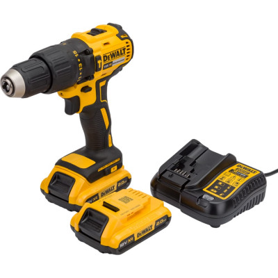 Dewalt акку. дрель удар. бесщеточная, 18в, 2 б dcd778d2t-qw