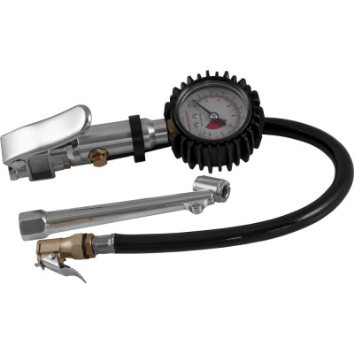 Jonnesway AG010038S Манометр для шин 3-х функциональный, шланг 300 мм. 49467 049467