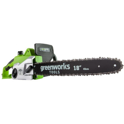 GreenWorks Цепная пила электрическая GCS2046, 2000W, 45 см 20037