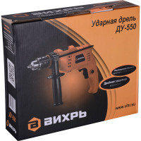 Ударная дрель ВИХРЬ ДУ-550 72/8/1