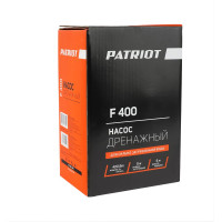 Дренажный насос для грязной воды Patriot F 400 315302405