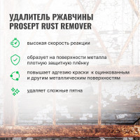 Удалитель ржавчины PROSEPT RUST remover, 5л, концентрат 1:2, 023-5