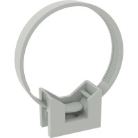 Держатель с хомутиком DKC, d25 - 63мм 100шт. 51263DIY