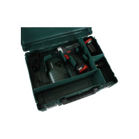 Аккумуляторная дрель-шуруповерт Metabo PowerMaxx BS 12 В, 2х2 Ач, Li-Ion, LC40, патрон, кейс 600080500