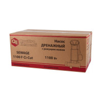 Дренажный насос QUATTRO ELEMENTI ПРОФ Sewage 1100F Ci-Cut 645-297