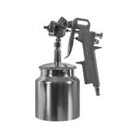 Пневматический краскопульт с нижним бачком QUATTRO ELEMENTI 770-827