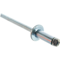 Заклепка вытяжная Ст/Ст 4,0х10 500 шт. станд. бортик Fasty 01210004010AM