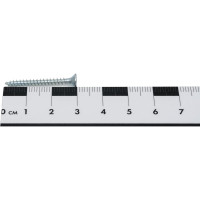 Саморез по дереву КРЕП-КОМП белый цинк POZY 3х30 1500шт бд330ф