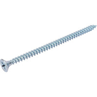 Саморез по дереву КРЕП-КОМП белый цинк POZY 5х90 100шт бд590ф