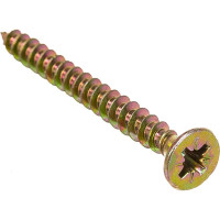 Саморез по дереву КРЕП-КОМП желтый цинк POZY 4,5х45 500шт жд4545ф
