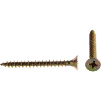 Саморез по дереву КРЕП-КОМП желтый цинк POZY 4,5х45 500шт жд4545ф