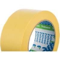 Малярная лента Folsen желтая 60oC 50ммx50м 02350