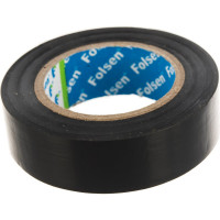 Изоляционная лента Folsen 15ммx10м черная 011504