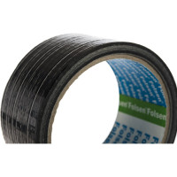 Универсальная тканевая влагоустойчивая лента Folsen 48ммx10м чёрная 240мк 051044810