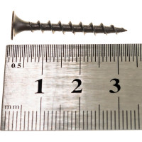 Саморез по дереву КРЕП-КОМП черный 3,5х32 1000шт чд32ф