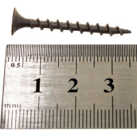 Саморез по дереву КРЕП-КОМП черный 3,5х35 800шт чд35ф