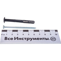 Дюбель-гвоздь КРЕП-КОМП борт грибовидный 6х60 100шт дг660г