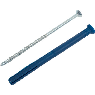 Дюбель-гвоздь КРЕП-КОМП борт потайной 6х80 100шт дг680